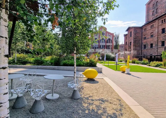 Luxury With Balcony Ksiezy Mlyn Fuzja Łódź