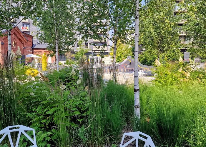 Luxury With Balcony Ksiezy Mlyn Fuzja Lejlighed Łódź